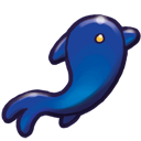 Phoenician Dolphin Icon 128x128 png